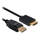 Cable Brobotix Displayport A Hdmi V1.2 De 1.80 Metros, Negro