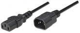 Cable De Corriente Manhattan Monitor A Cpu 1.8 Metros 301152