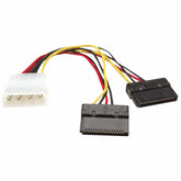 Cable Alimentacion Manhattan Convertidor De 1 Molex A 2 Sata 15Cm 349369