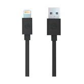 Cable Getttech Jl-3570 Usb 2.0, Usb A Lightning, Negro, 1.5 Metros