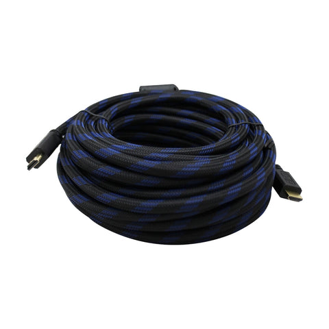 Cable Hdmi Ghia 15 Metros Reforzado Para Uso Rudo Cobre 4k A 60hz Ethernet Bolsa Cable Hdmi Ghia 15 Metros Reforzado Para Uso Rudo Cobre 4k A 60hz Ethernet Bolsa