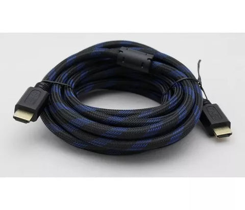 Cable Hdmi Ghia 5 Metros Reforzado Para Uso Rudo Cobre 4k A 60hz Ethernet Bolsa Cable Hdmi Ghia 5 Metros Reforzado Para Uso Rudo Cobre 4k A 60hz Ethernet Bolsa