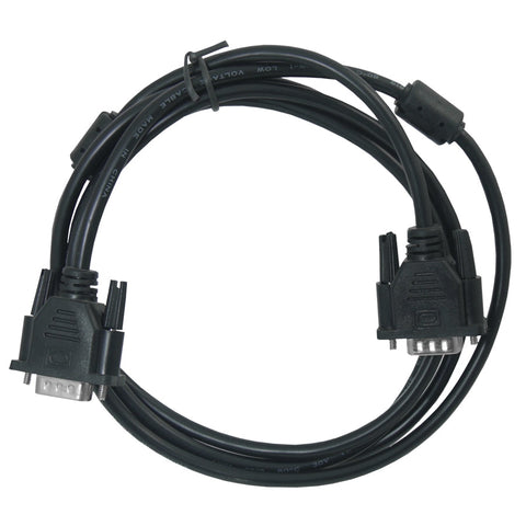 Cable Vga Ghia Para Monitor O Proyector 3 Metros Negro Macho-Macho Cable Vga Ghia Para Monitor O Proyector 3 Metros Negro Macho-Macho