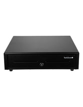 Cajón De Dinero Techzone Tzbe5b8m100, Compartimento, 5 Billetes, 8 Monedas, Removible, Negro