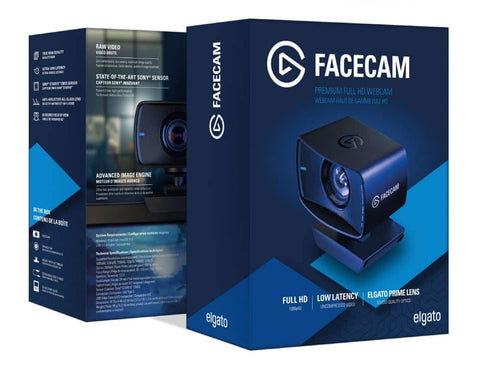 Camara Elgato Facecam Prof 1080p 60fps Raw 10waa9901 Camara Elgato Facecam Prof 1080p 60fps Raw 10waa9901