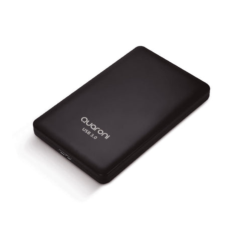 Carcasa Enclosure Quaroni Para Discos Duros, Ssd 2.5 Pulgadas De 7mm, 9.5mm Sata Usb 3.0 Color Negro Carcasa Enclosure Quaroni Para Discos Duros, Ssd 2.5 Pulgadas De 7mm, 9.5mm Sata Usb 3.0 Color Negro