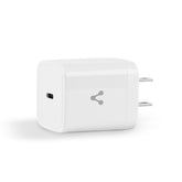 Cargador Para Pared Au-250-Wh Quick Charge 3.0a Pd 20w Tipo C Blanco