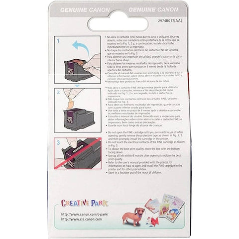 Cartucho De Tinta Canon Pg-210 Negro Para Mp230 (2974B017Aa) Cartucho De Tinta Canon Pg-210 Negro Para Mp230 (2974B017Aa)