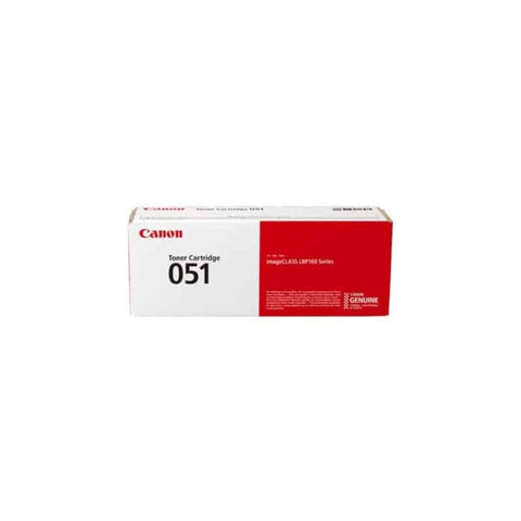 Cartucho De Toner Canon 1700 Paginas 051 Bk Negro 2168C001A Cartucho De Toner Canon 1700 Paginas 051 Bk Negro 2168C001A