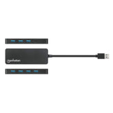Concentrador Hub 7 Puertos Usb V3.2 Manhattan 5gbps 168403