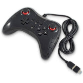 Control Con Cable Verbatim Para Nintendo Switch Negro Vb99797