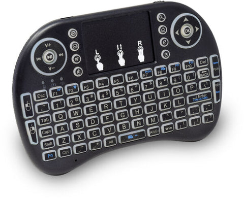 Control Necnon Remoto Ncr-01 Touchpad Tec Tv Smartphone Negro, Nbcr0101Rg Control Necnon Remoto Ncr-01 Touchpad Tec Tv Smartphone Negro, Nbcr0101Rg