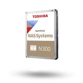 Disco Duro Int Toshiba 6Tb N300 3.5" 7200Rpm Nas 256Mb (Hdwg460Xzsta)