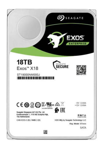 Disco Duro Interno Seagate 18tb 3.5 St18000nm000j 7200rpm Exos X18 Sat Disco Duro Interno Seagate 18tb 3.5 St18000nm000j 7200rpm Exos X18 Sat