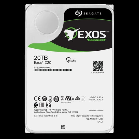 Disco Duro Interno Seagate 3.5 20 Tb St20000Nm000D Exos X20 Sata Disco Duro Interno Seagate 3.5 20 Tb St20000Nm000D Exos X20 Sata