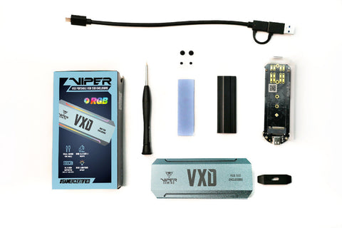 Enclosure Patriot Viper Rgb Ssd M.2 Usb 3.2 Tipo C (Pv860uprgm) Enclosure Patriot Viper Rgb Ssd M.2 Usb 3.2 Tipo C (Pv860uprgm)