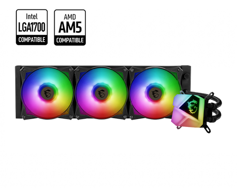 Enfriamiento Liquido Msi Mag Coreliquid C360 360mm 1200, 1700, Am4, Am5 Enfriamiento Liquido Msi Mag Coreliquid C360 360mm 1200, 1700, Am4, Am5