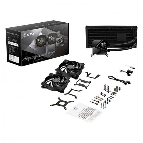 Enfriamiento Liquido Msi Mag Coreliquid P240 240mm 1200, 1700, Am4, Am5 Enfriamiento Liquido Msi Mag Coreliquid P240 240mm 1200, 1700, Am4, Am5