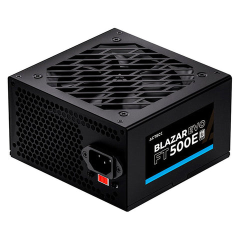 Fuente De Poder Acteck Blazar Evo Ft500E Atx 500W Negro Es-05001E Fuente De Poder Acteck Blazar Evo Ft500E Atx 500W Negro Es-05001E