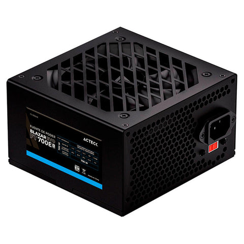 Fuente De Poder Blazar Acteck Evo Ft700E Atx 700W Negro Es-05004E Fuente De Poder Blazar Acteck Evo Ft700E Atx 700W Negro Es-05004E