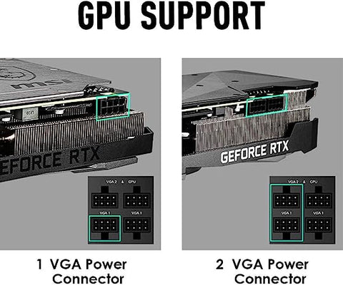 Fuente De Poder Msi Mpg A650gf 650w 80 Plus Gold Atx 12v Modular Fuente De Poder Msi Mpg A650gf 650w 80 Plus Gold Atx 12v Modular