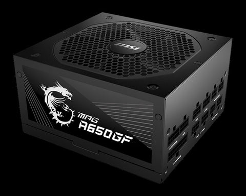 Fuente De Poder Msi Mpg A650gf 650w 80 Plus Gold Atx 12v Modular Fuente De Poder Msi Mpg A650gf 650w 80 Plus Gold Atx 12v Modular