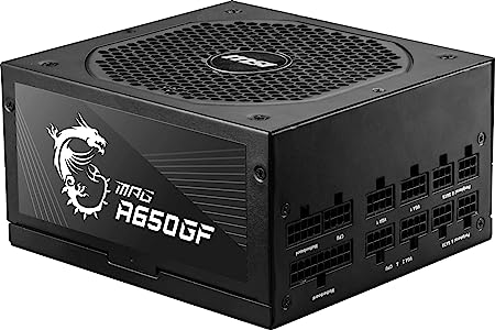 Fuente De Poder Msi Mpg A650gf 650w 80 Plus Gold Atx 12v Modular Fuente De Poder Msi Mpg A650gf 650w 80 Plus Gold Atx 12v Modular