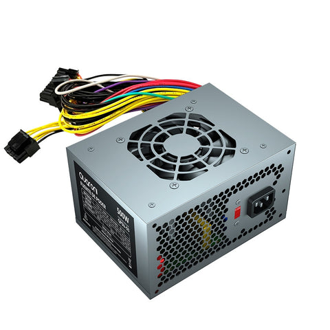 Fuente De Poder Slim Quaroni 500w Metalico 24 Pin Fuente De Poder Slim Quaroni 500w Metalico 24 Pin