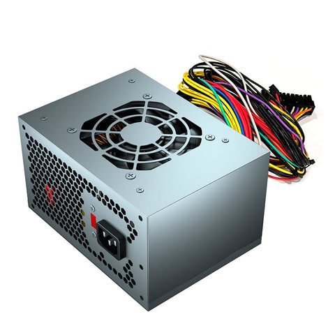 Fuente De Poder Slim Quaroni 500w Metalico 24 Pin Fuente De Poder Slim Quaroni 500w Metalico 24 Pin