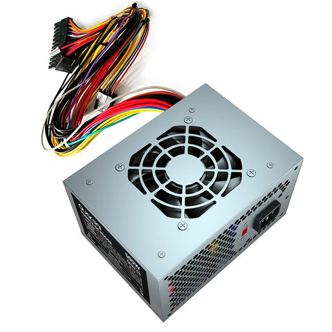 Fuente De Poder Slim Quaroni 500w Metalico 24 Pin Fuente De Poder Slim Quaroni 500w Metalico 24 Pin