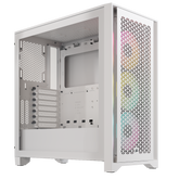 Gabinete Corsair Icue 4000D Rgb Airflow Mid-Tower, White Cc-9011241-Ww