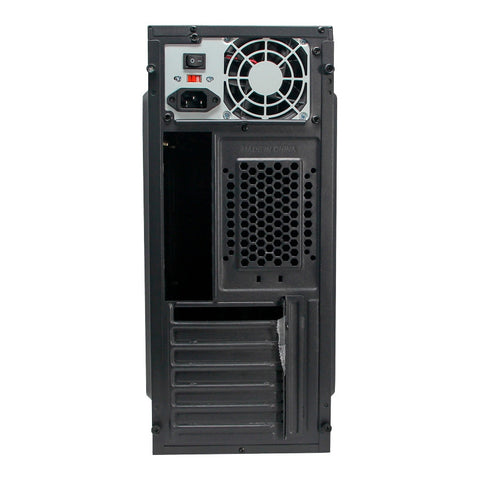 Gabinete Media Torre Quaroni, Formato Atx, Micro Atx, Mini Itx, Usb 2.0, Fuente De Poder Incluida 500w, Color Negro Acabado Cepillado Gabinete Media Torre Quaroni, Formato Atx, Micro Atx, Mini Itx, Usb 2.0, Fuente De Poder Incluida 500w, Color Negro Acabado Cepillado