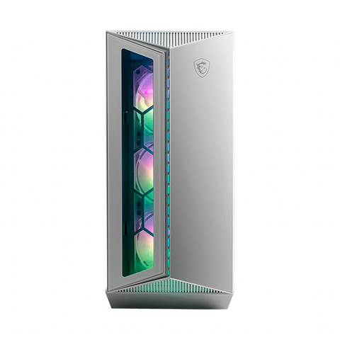 Gabinete Msi Mpg Gungnir 110r White Rgb Mid Tower Atx 4 Fan Switch Led Gabinete Msi Mpg Gungnir 110r White Rgb Mid Tower Atx 4 Fan Switch Led