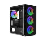 Gabinete Yeyian Gamer Yca-Ftat-02Fa Vector Elite (Panel Front Malla)