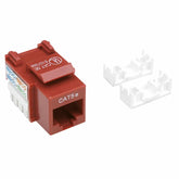 Jack De Impacto Utpcat5e Calibre 22 Al 26awg Intellinet Rojo 210478