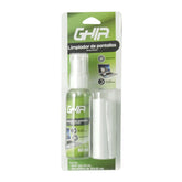Kit De Limpieza Para Pantallas Ghia Incluye Microfibra Y Spray 60ml, Antibacterial