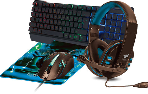 Kit Gaming Necnon 4 En 1 Ngc-Pegasus Aud,Tecl, Mou,Mp Azul Nbcgpg0341 Kit Gaming Necnon 4 En 1 Ngc-Pegasus Aud,Tecl, Mou,Mp Azul Nbcgpg0341