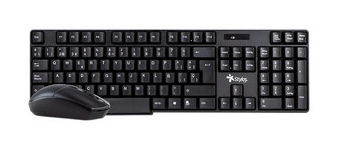 Kit Mouse Y Teclado Stylos Inalámbrico 105 Teclas, 3 Botones(Stpktm3b) Kit Mouse Y Teclado Stylos Inalámbrico 105 Teclas, 3 Botones(Stpktm3b)