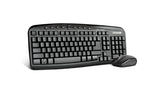 Kit Teclado Y Mouse Vorago Km-303 Inalambrico Multimedia Negro