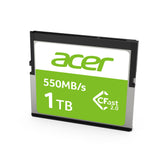 Memoria Acer Compact Flash 2.0 Cf100 1tb 550 Mb/S (Bl.9bwwa.317)