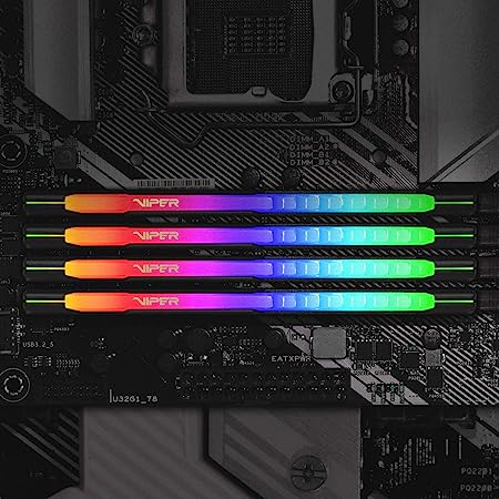 Memoria Ddr4 Patriot Viper Steel Rgb 8gb 3600mhz Udimm (Pvsr48g360c0) Memoria Ddr4 Patriot Viper Steel Rgb 8gb 3600mhz Udimm (Pvsr48g360c0)