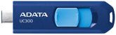 Memoria Flash Adata Uc300 256gb Usb-C 3.2 Azul (Acho-Uc300-256g-Rnb/Bu)