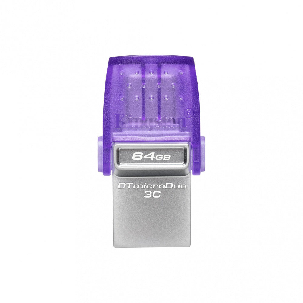 Memoria Flash Kingston 64gb Microduo 3c Usb Type A-C (Dtduo3cg3/64gb)