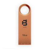 Memoria Flash Usb Blackpcs 2108 16gb Cobre Metalica (Mu2108rg-16)