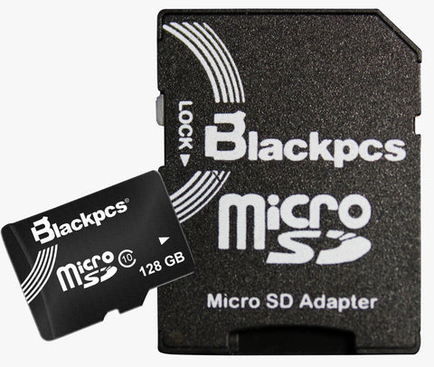 Memoria Micro Sd Blackpcs Cl10 128gb Con Adaptador (Mm10101a-128) Memoria Micro Sd Blackpcs Cl10 128gb Con Adaptador (Mm10101a-128)
