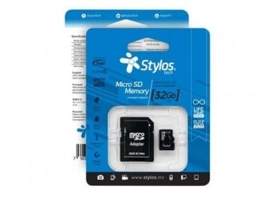 Memoria Micro Sd Stylos 32 Gb C/A Clase 10 (Stms321b) Memoria Micro Sd Stylos 32 Gb C/A Clase 10 (Stms321b)