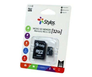 Memoria Micro Sd Stylos 32 Gb C/A Clase 10 (Stms321b) Memoria Micro Sd Stylos 32 Gb C/A Clase 10 (Stms321b)