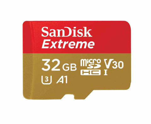 Memoria Sandisk Micro Sdhc Extreme 32gb A1 Con Adaptador (Sdsqxaf-032g-Gn6aa) Memoria Sandisk Micro Sdhc Extreme 32gb A1 Con Adaptador (Sdsqxaf-032g-Gn6aa)