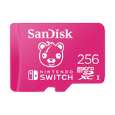 Memoria Sandisk Micro Sdxc Nintendo Switch Fornite 256Gb (Sdsqxao-256G)