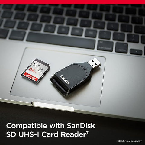 Memoria Sandisk Sdhc Ultra Uhs-I 64Gb (Sdsdunb-064G-Gn6In) Memoria Sandisk Sdhc Ultra Uhs-I 64Gb (Sdsdunb-064G-Gn6In)